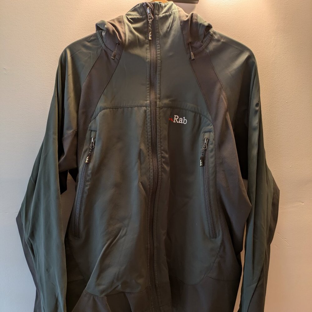 Rab Baltoro Alpine QFS-31 Grey Men's Jacket.